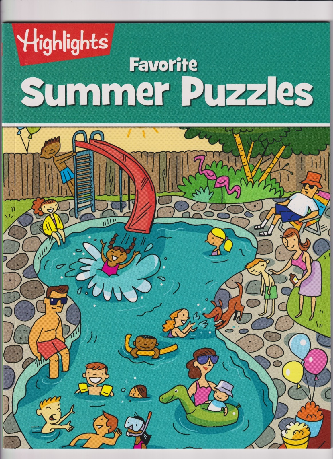 Highlights Favorite Summer Puzzles (Trade Paperback: Children’s, Pencil Puzzles