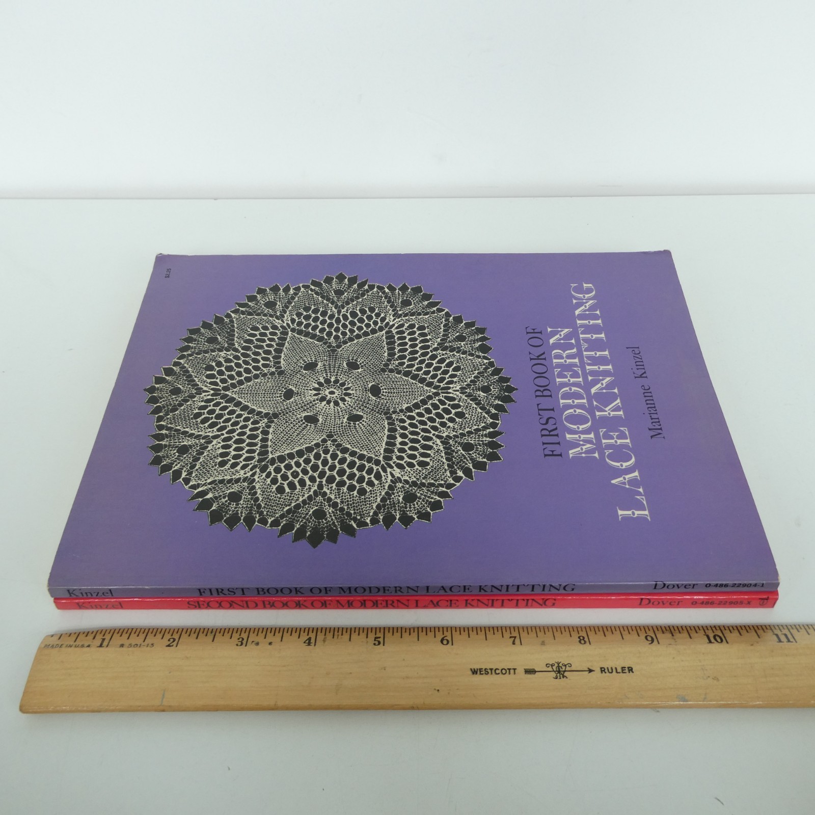 First and Second Book of Modern Lace Knitting by Marianne Kinzel 1972 Dover