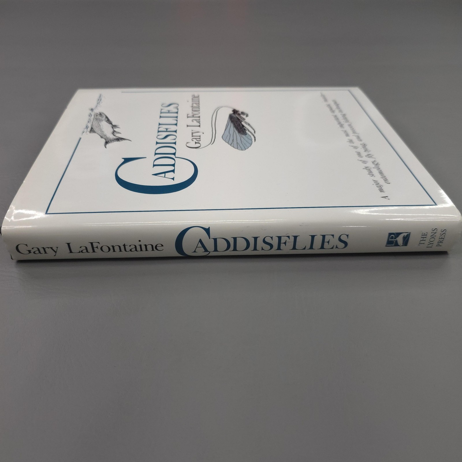 CADDISFLIES GARY LAFONTAINE HARDCOVER BOOK FLY TYING FISHING ENTOMOLOGY