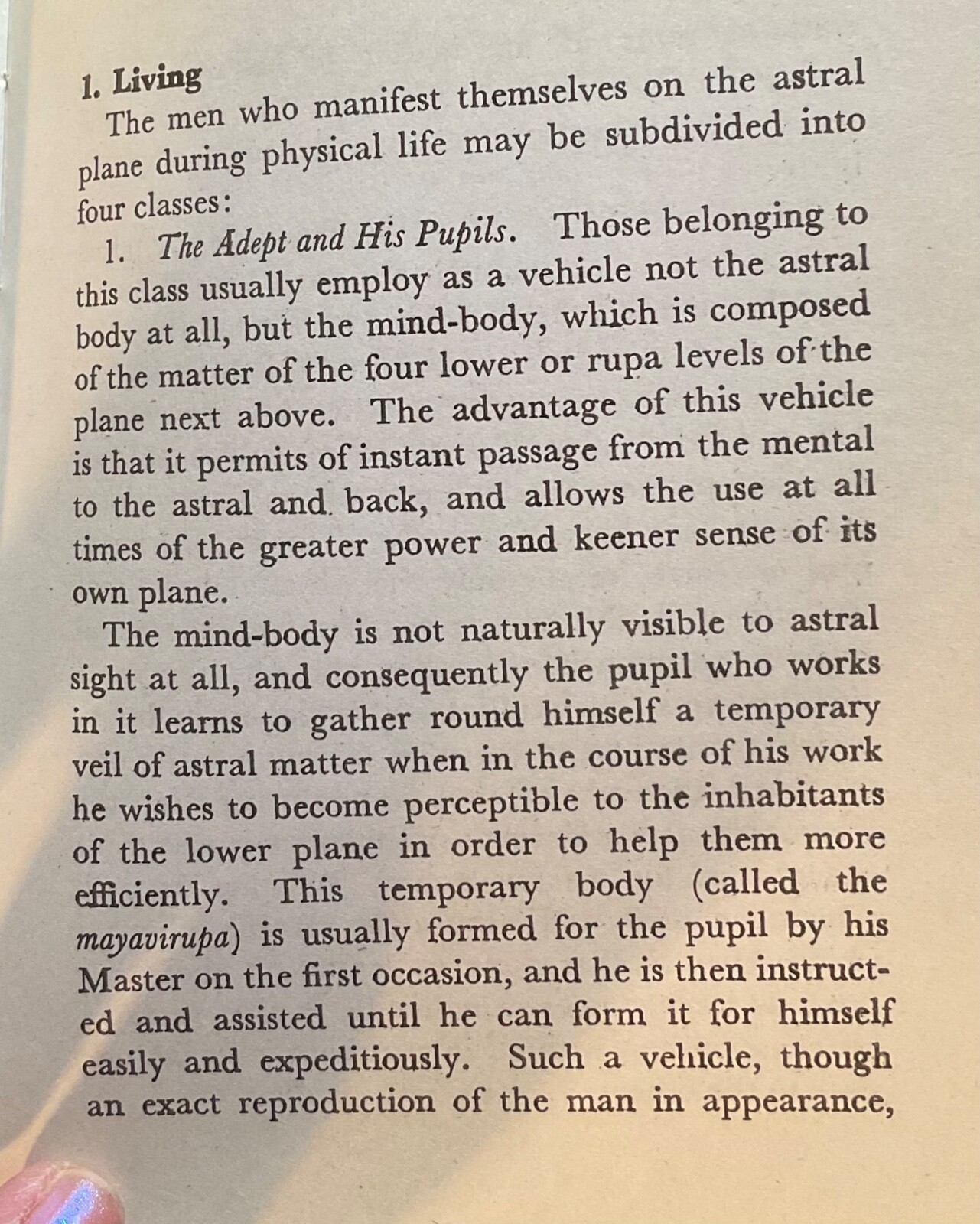 1977 The Astral Plane by C. W. Leadbeater – Hardcover – Theosophical Manual #5