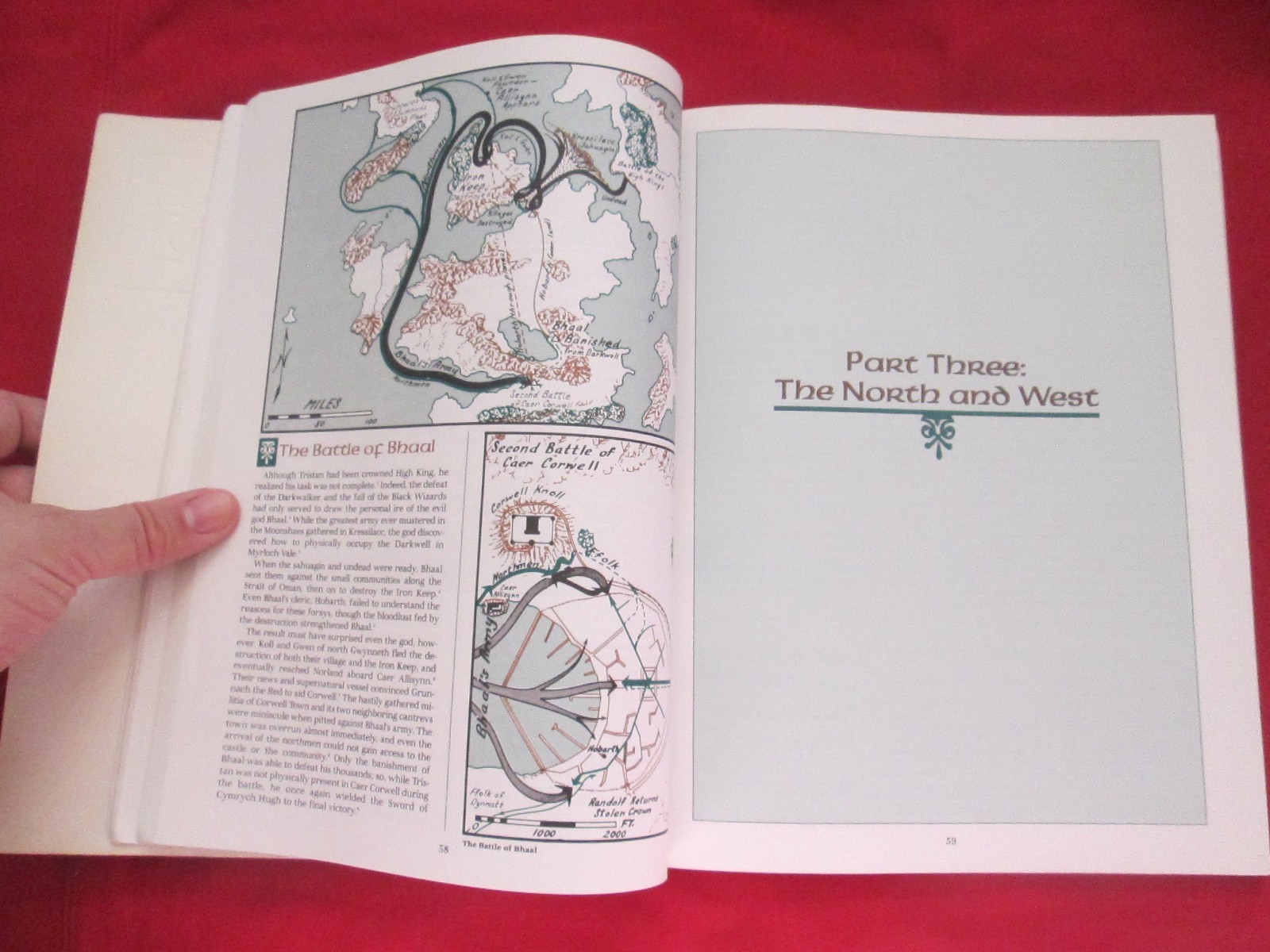 The Forgotten Realms Atlas by Karen Wynn Fonstad TSR