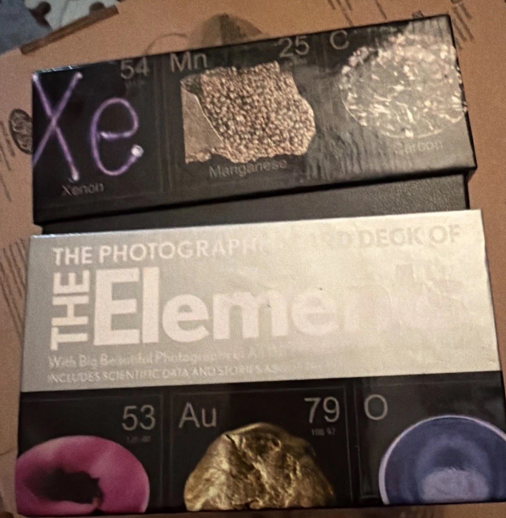 Photographic Card Deck of The Elements: With Big Beautiful Photograp -New Opened