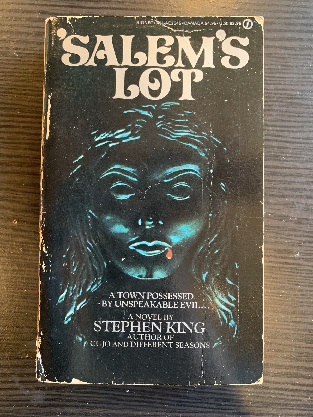 Lot of 3 Vintage Stephen King PB Salems Lot Tommyknockers Different Seasons