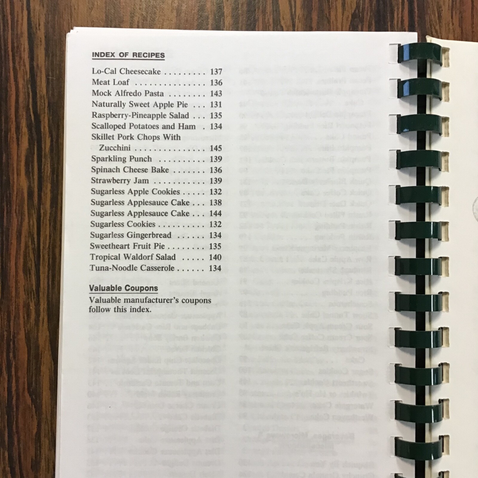 Mt Morris Illinois Senior Community Center 1996 Vtg Cookbook. SEE index photos