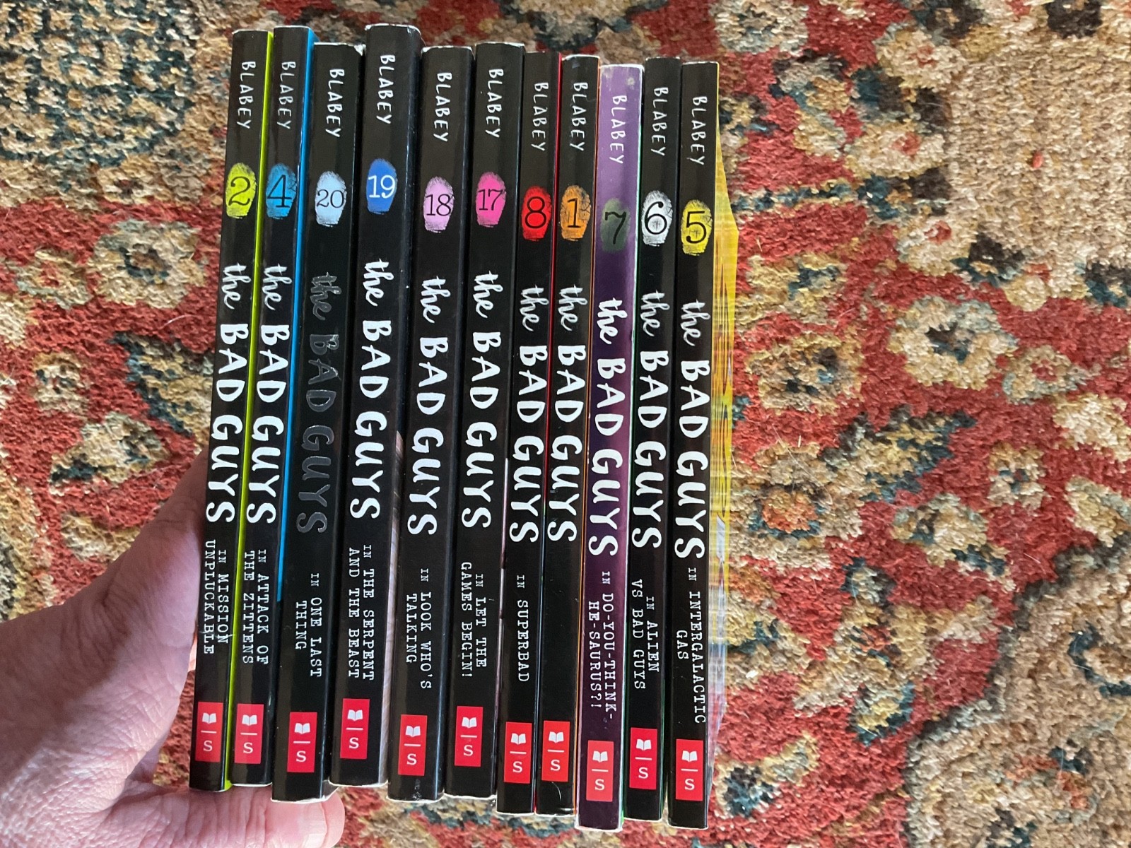 Lot of 13 The Bad Guys by AARON BLABEY Scholastic Paperbacks