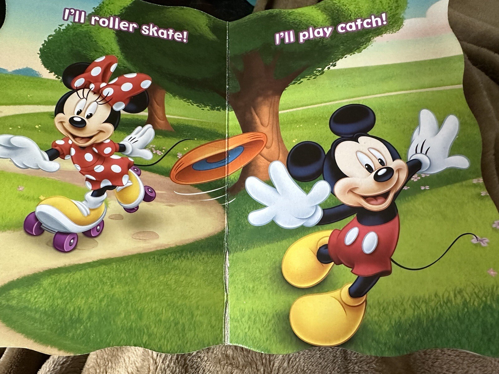 Disney Minnie Mouse Lot Of 2 Book 2013 Feeling Fabulous Day In The Park READ