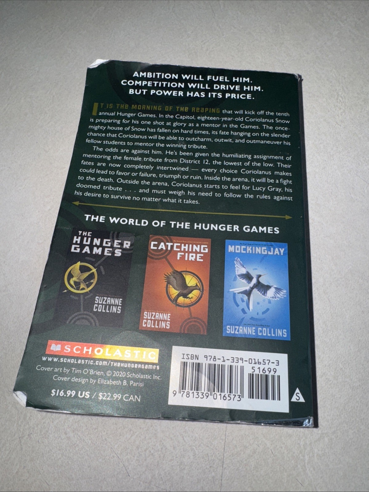 The Ballad of Songbirds and Snakes (A Hunger Games Novel) – Good