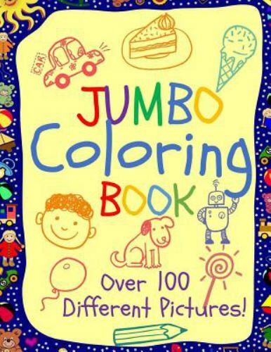 Jumbo Coloring Book: Jumbo Coloring Books for Kids: Giant Coloring Book for Chi