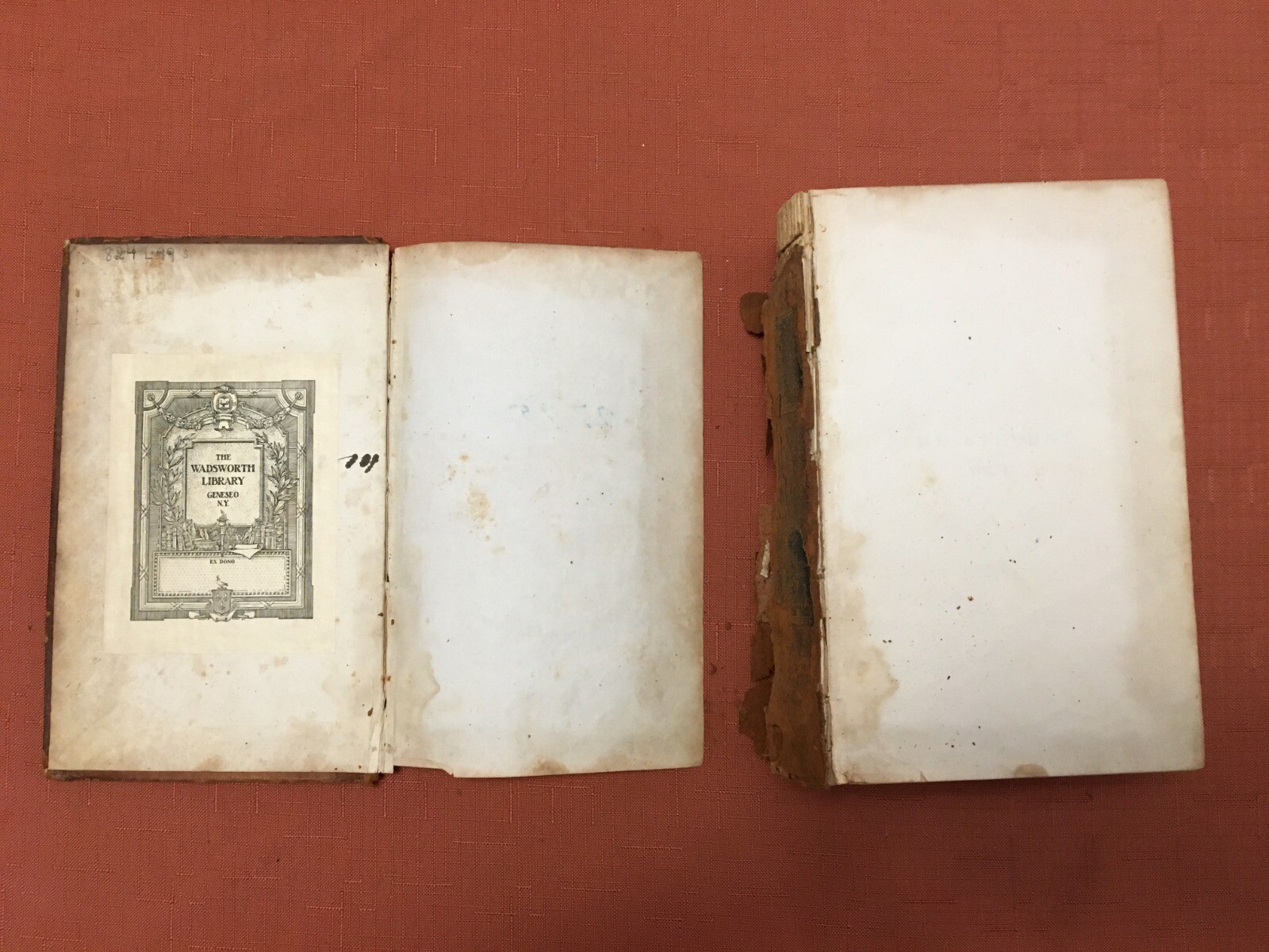 Antique 1835 The Student A Series of Papers, in Two Vol. by Edward Bulwer-Lytton