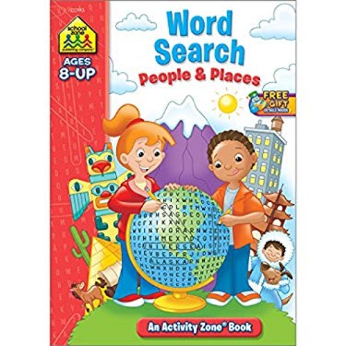 Word Search People and Places Paperback Joan Hoffman