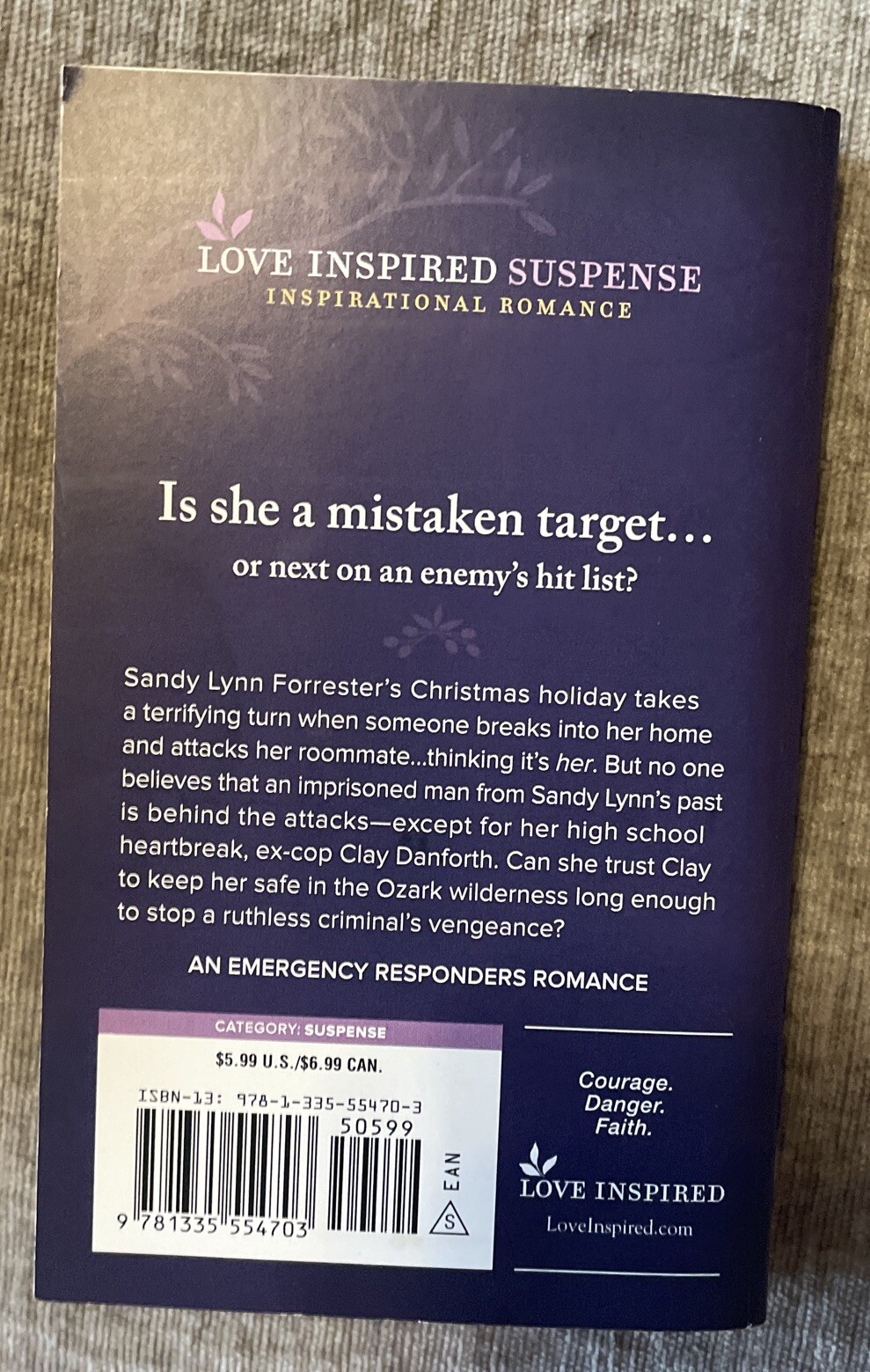 7 PBs: Love Inspired Suspense-Apr/Oct/Nov/Dec’21-VERY GOOD!