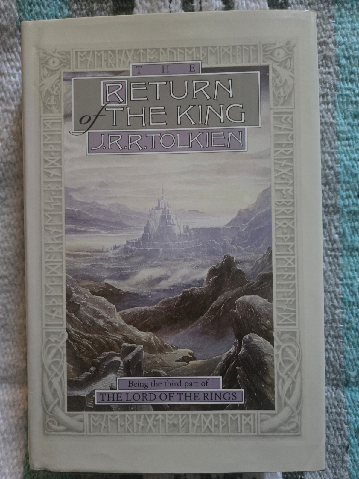 THE LORD OF THE RINGS TRILOGY J.R.R. Tolkien Hardcover 3-Volume Box Set 1993