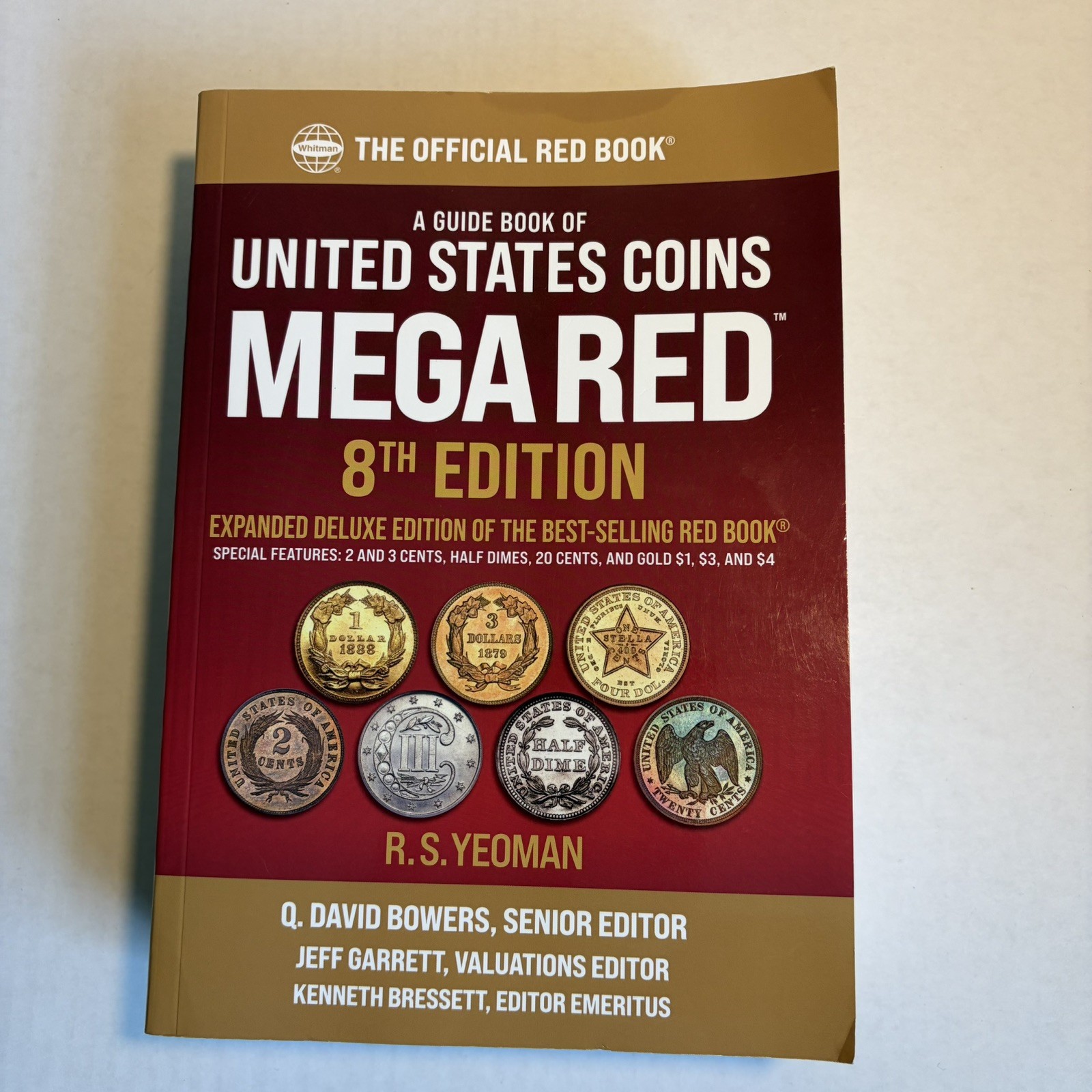 Whitman A GUIDE BOOK OF UNITED STATES COINS MEGA RED BOOK 8th EDITION