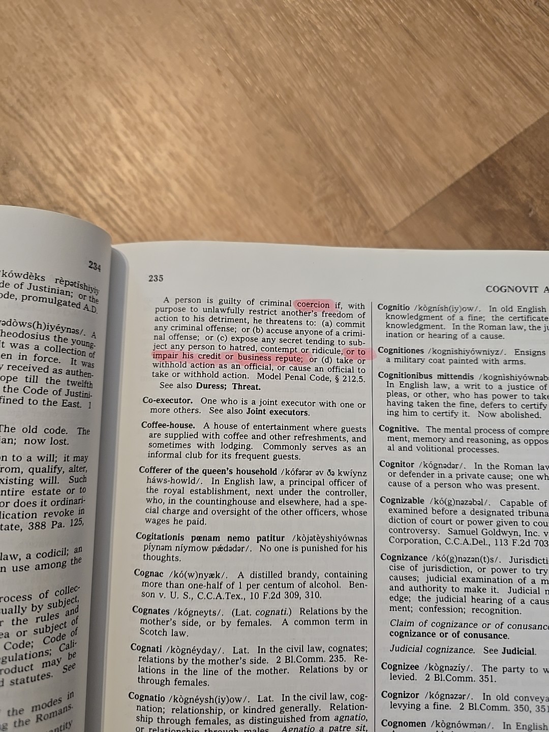 Black’s Law Dictionary Special Deluxe Fifth 5th Edition 1979 Padded Indexed.