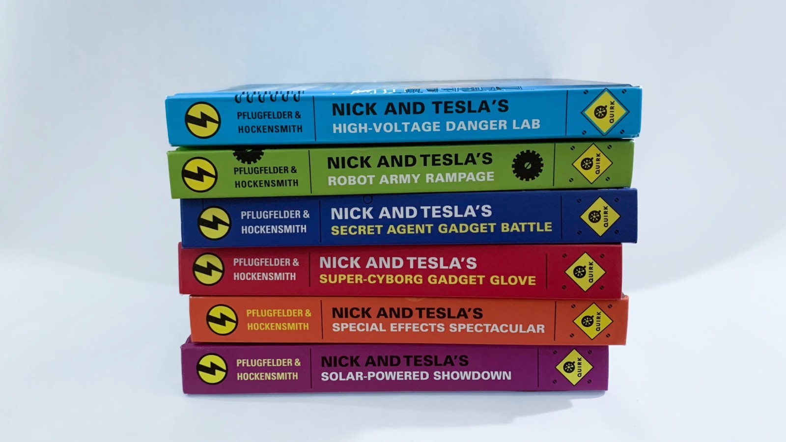Nick And Tesla’s Robot Army Rampage (and More) Full 6 Book Set STEM VG