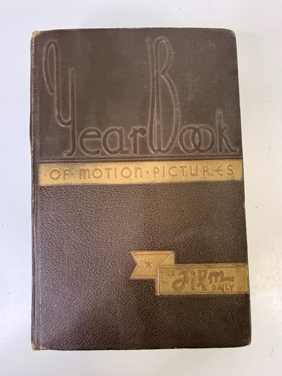 1936 Yearbook Of Motion Pictures 18th Edition The Film Daily Loose Binding AS-IS
