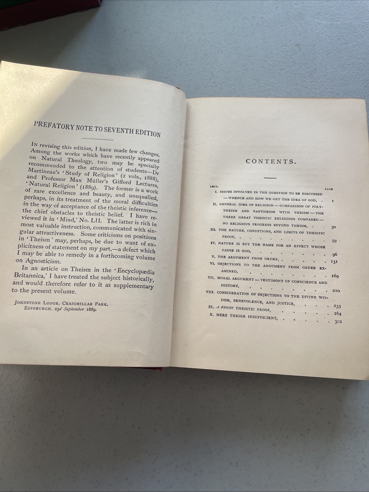 Theism (1907) Being the Baird Lecture for 1877