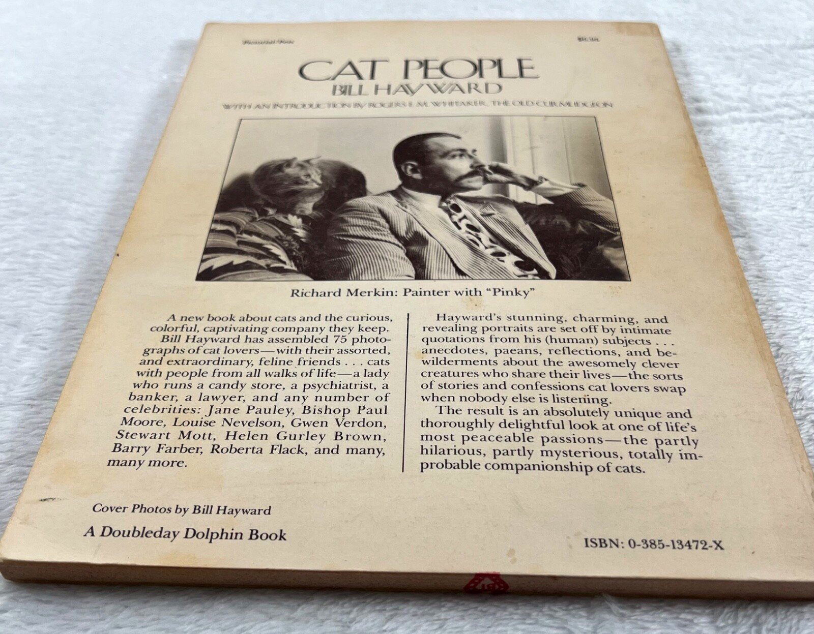 Cat People by Bill Hayward Softcover First Edition, 2nd Printing 1978, 158 pages