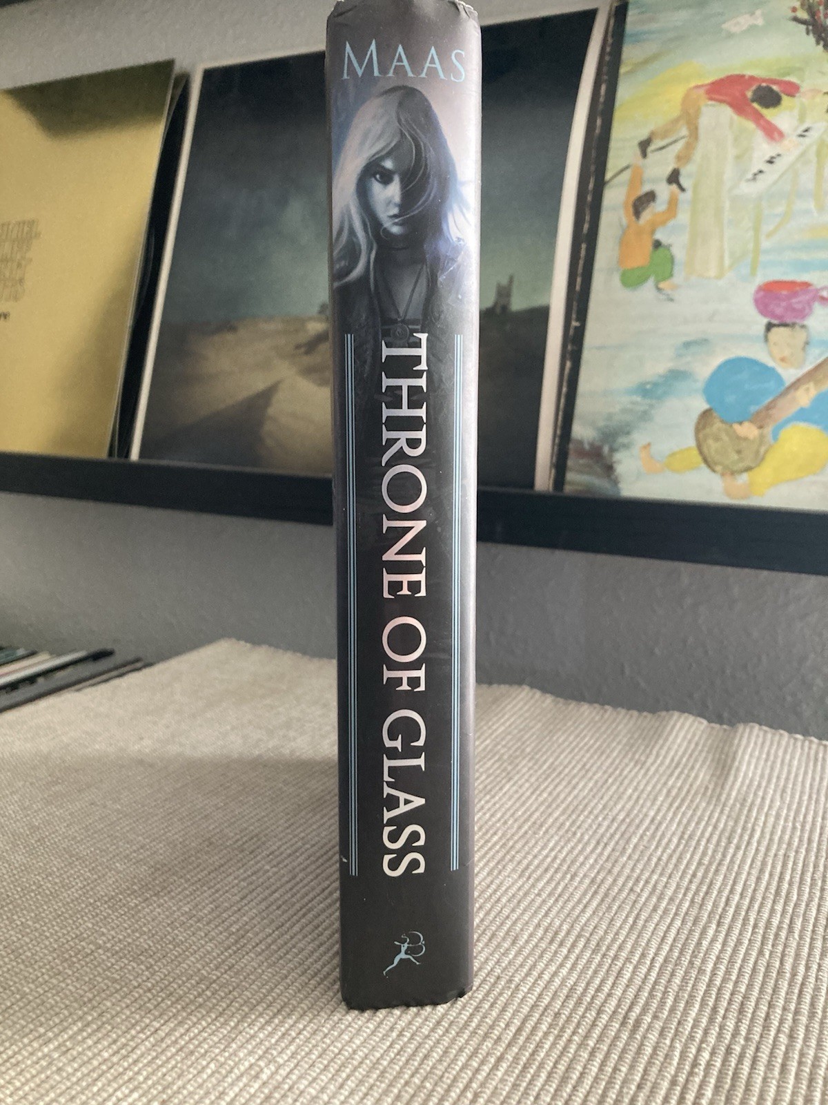 Throne of Glass by Sarah J Maas – 1st Edition/Later Print, OOP Cover!