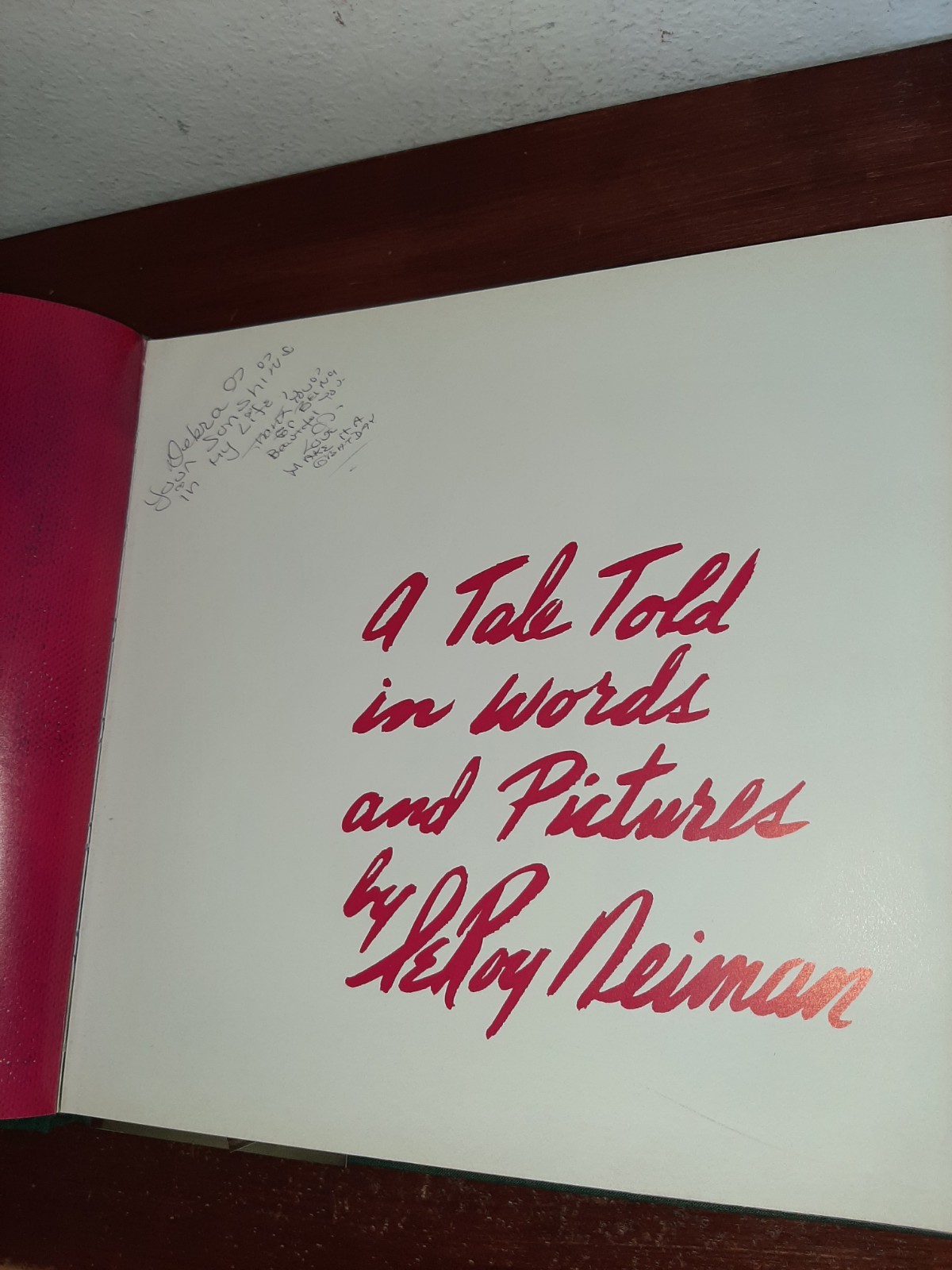Monte Carlo Chase Leroy Neiman Signed Hardcover