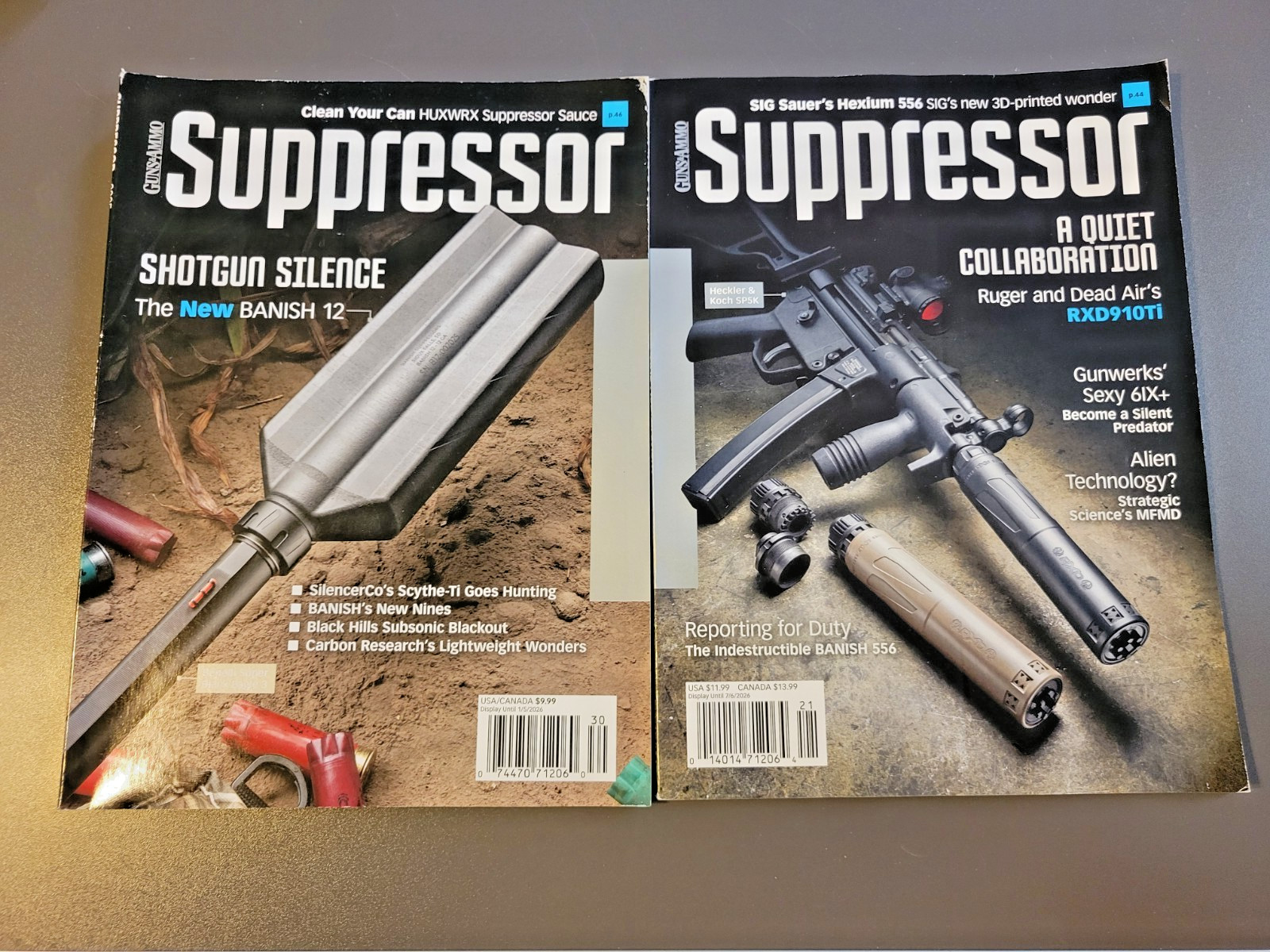 SUPPRESSOR Magazine – Choice Of 2 Issues – Winter 25/26 or Summer 2026