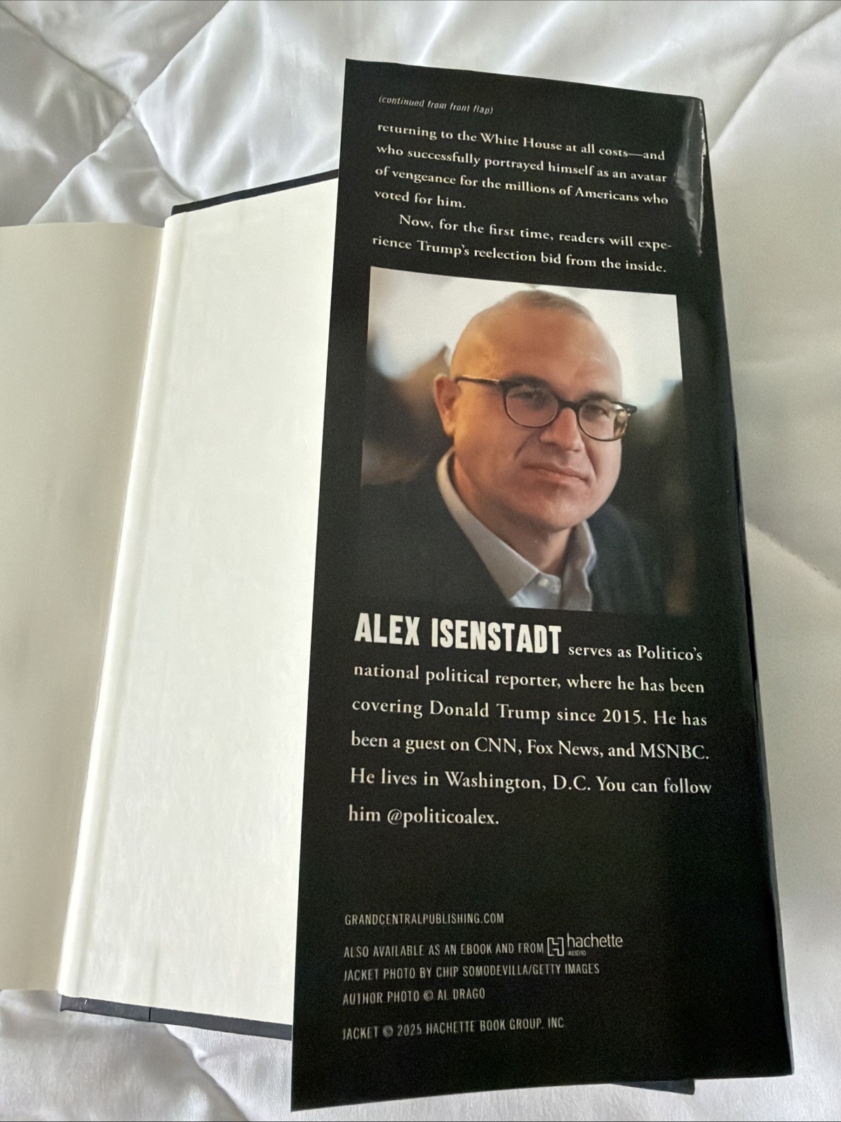 Alex Isenstadt Revenge: Inside Story of Trump’s Return to Power 2025 HC