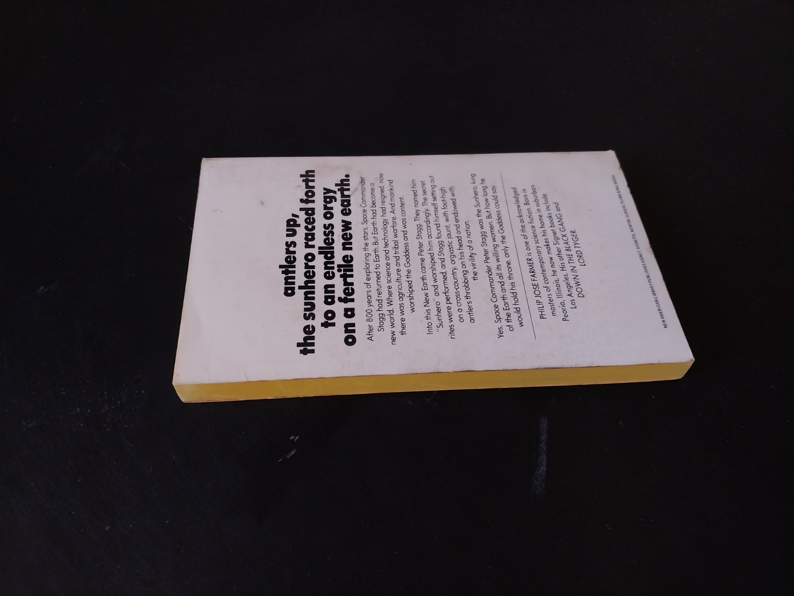 Philip Jose Farmer – Flesh – Signet 3rd Printing