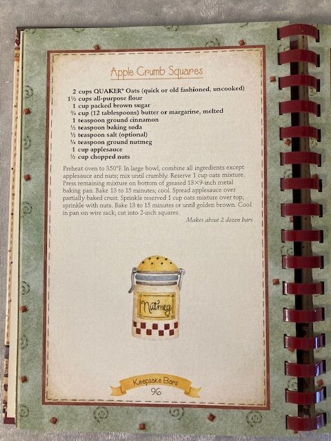 Old Fashioned Cookies Illustrated by Debbie Mumm 223 Pages Hardcover Spiral
