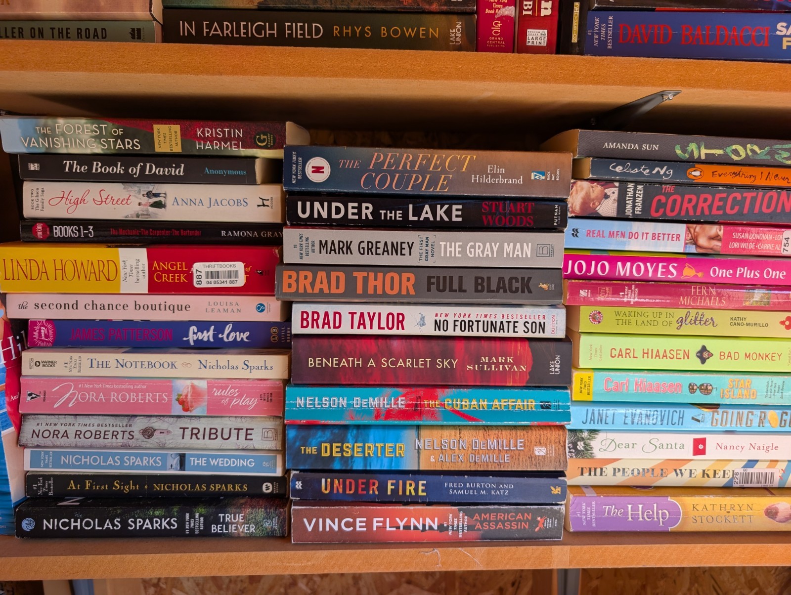 RANDOM MIX Lot of 12 Popular Fiction & Non PB Books MYSTERY/Suspense/ROMANCE