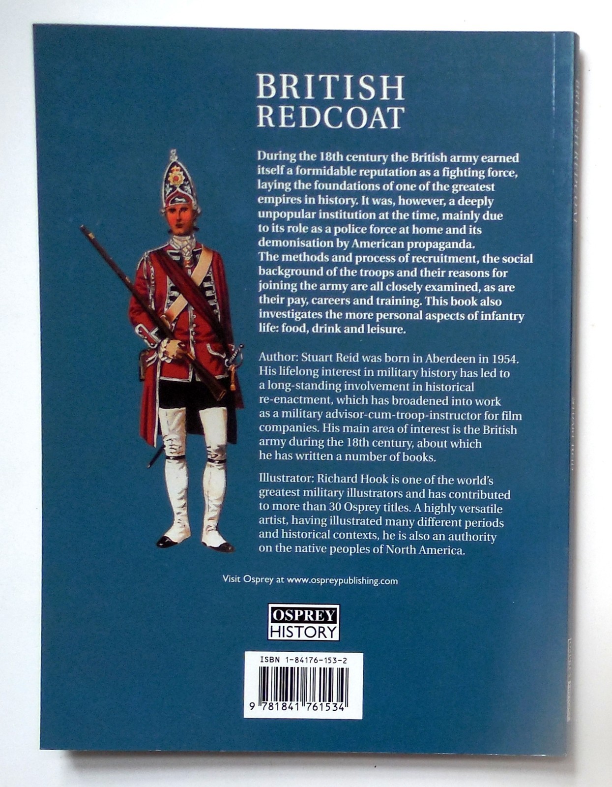 Osprey History Series “British Redcoat” Book