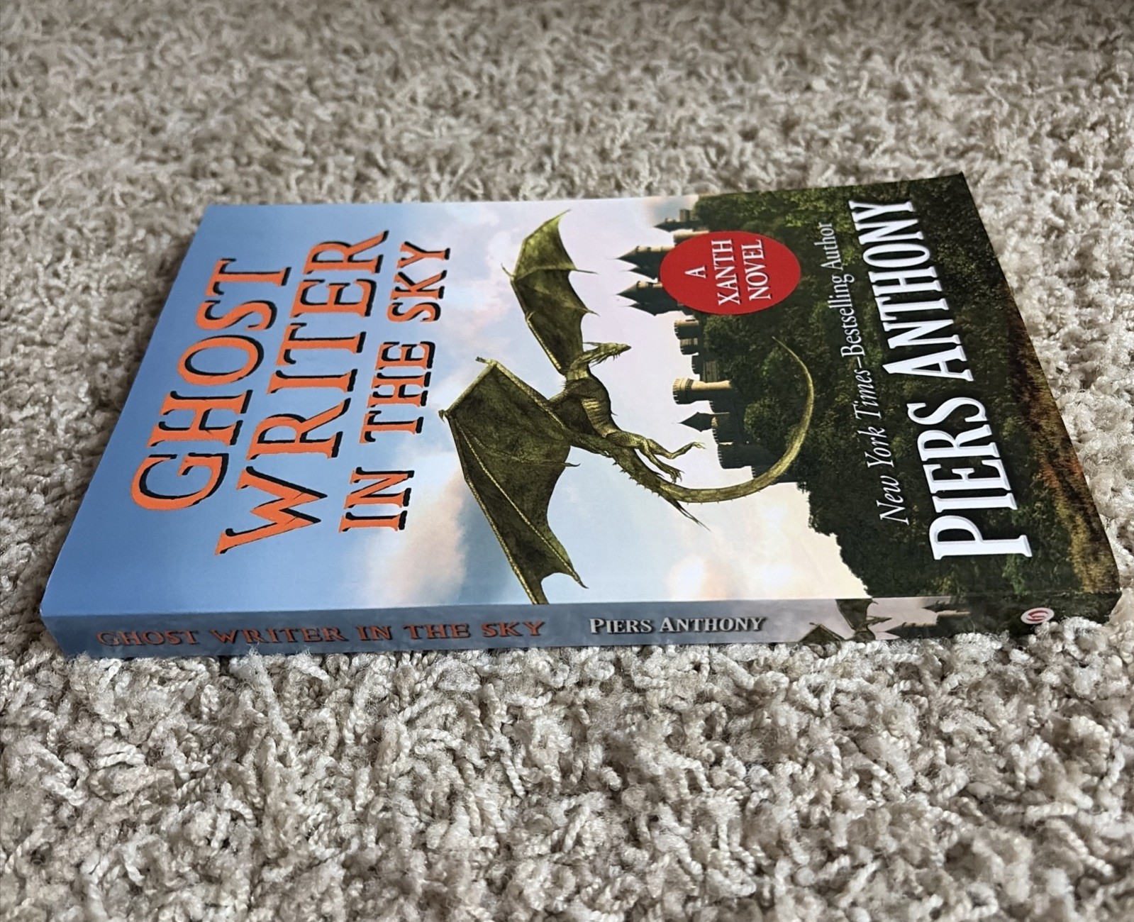 Ghost Writer in the Sky, A Xanth Novel by Piers Anthony, 2017, Trade Paperback