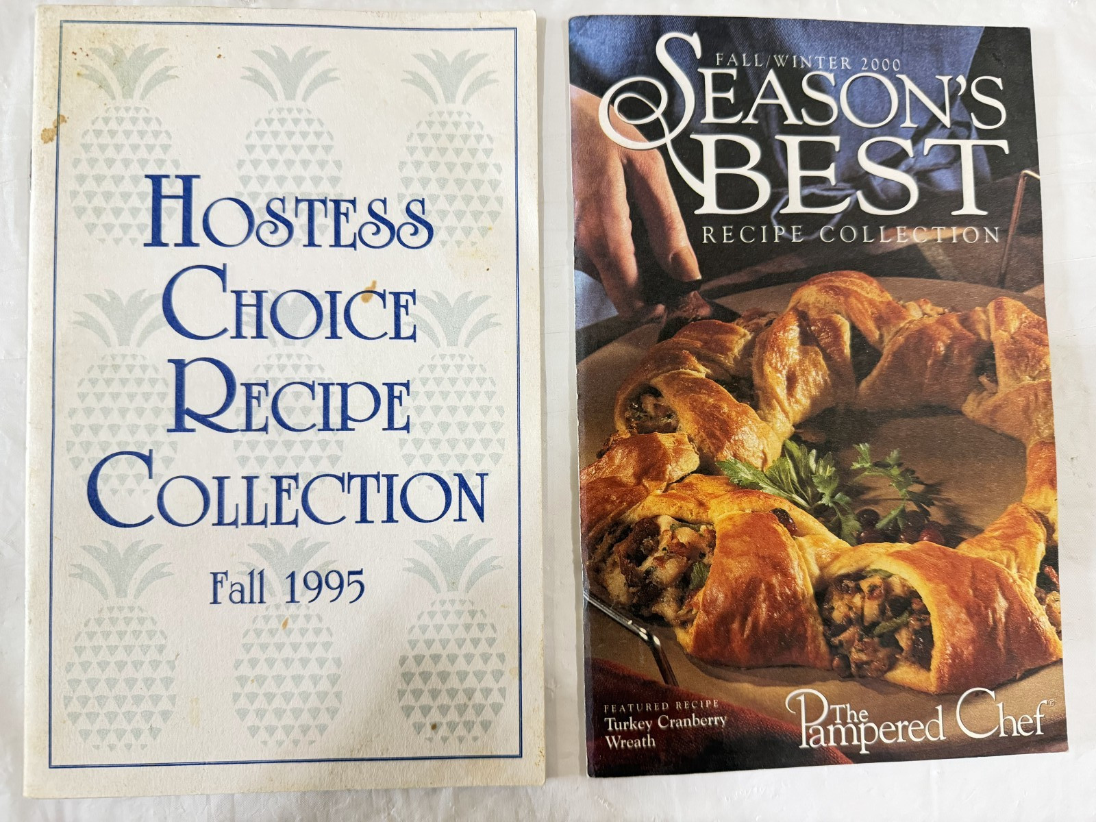 Pampered Chef Season’s Best Recipe Collection Books Lot 17 1995 2000-2008 2013