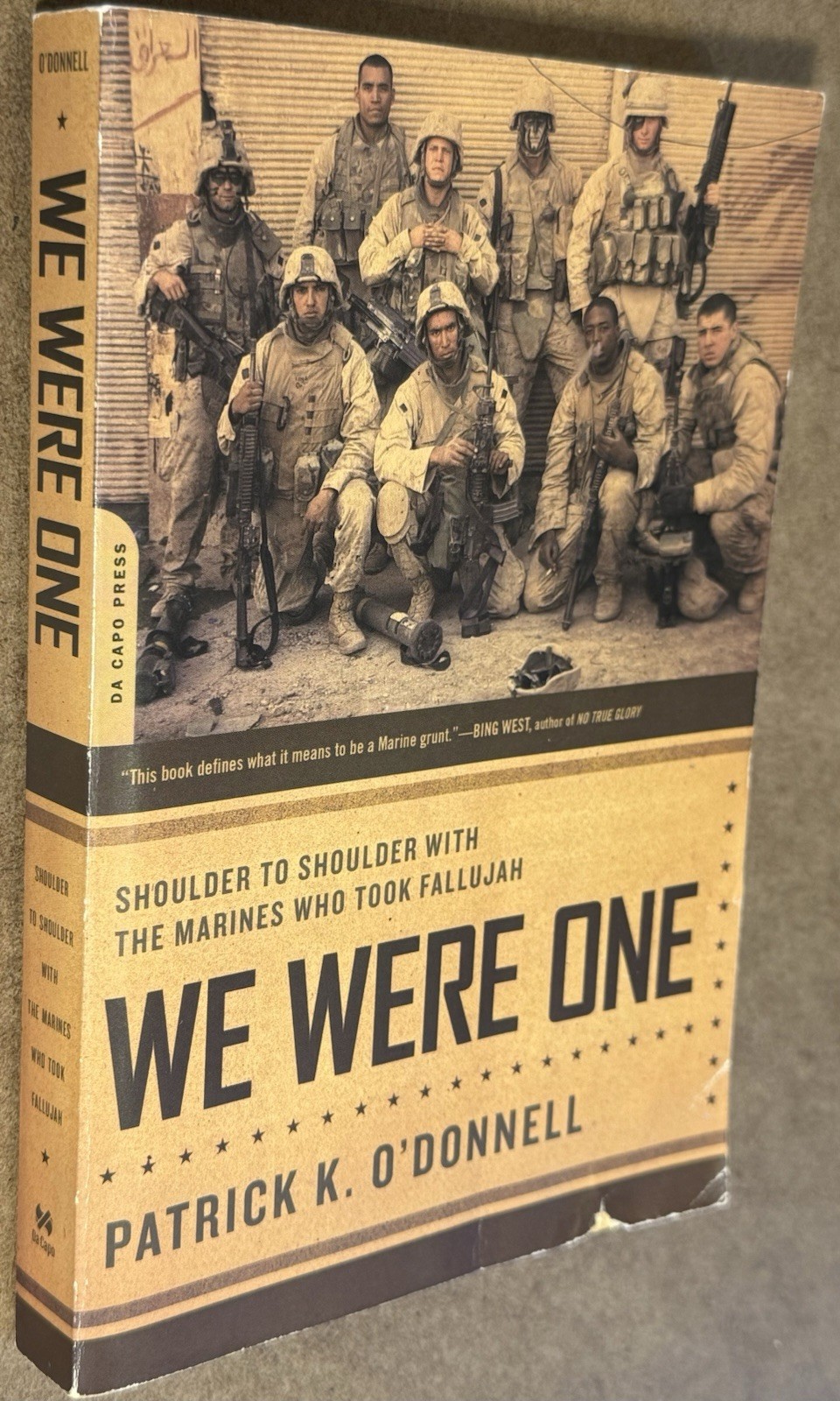 We Were One by Patrick K. O’Donnell PB 2006 Marines Fallujah Iraq War