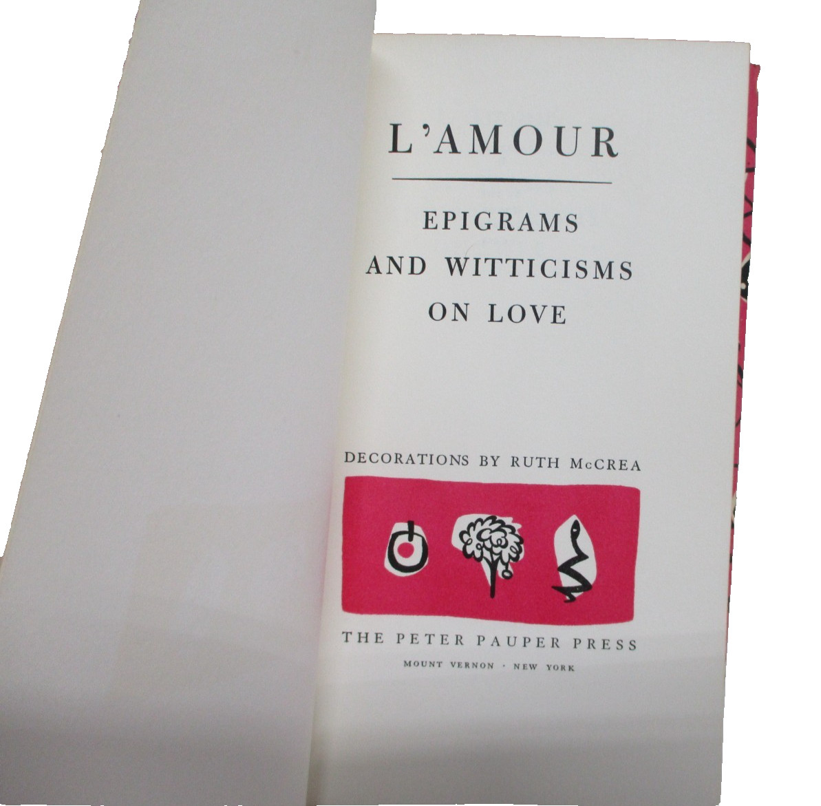 Understanding Heart and L’Amour Epigrams Witticisms Love Peter Pauper Press lot