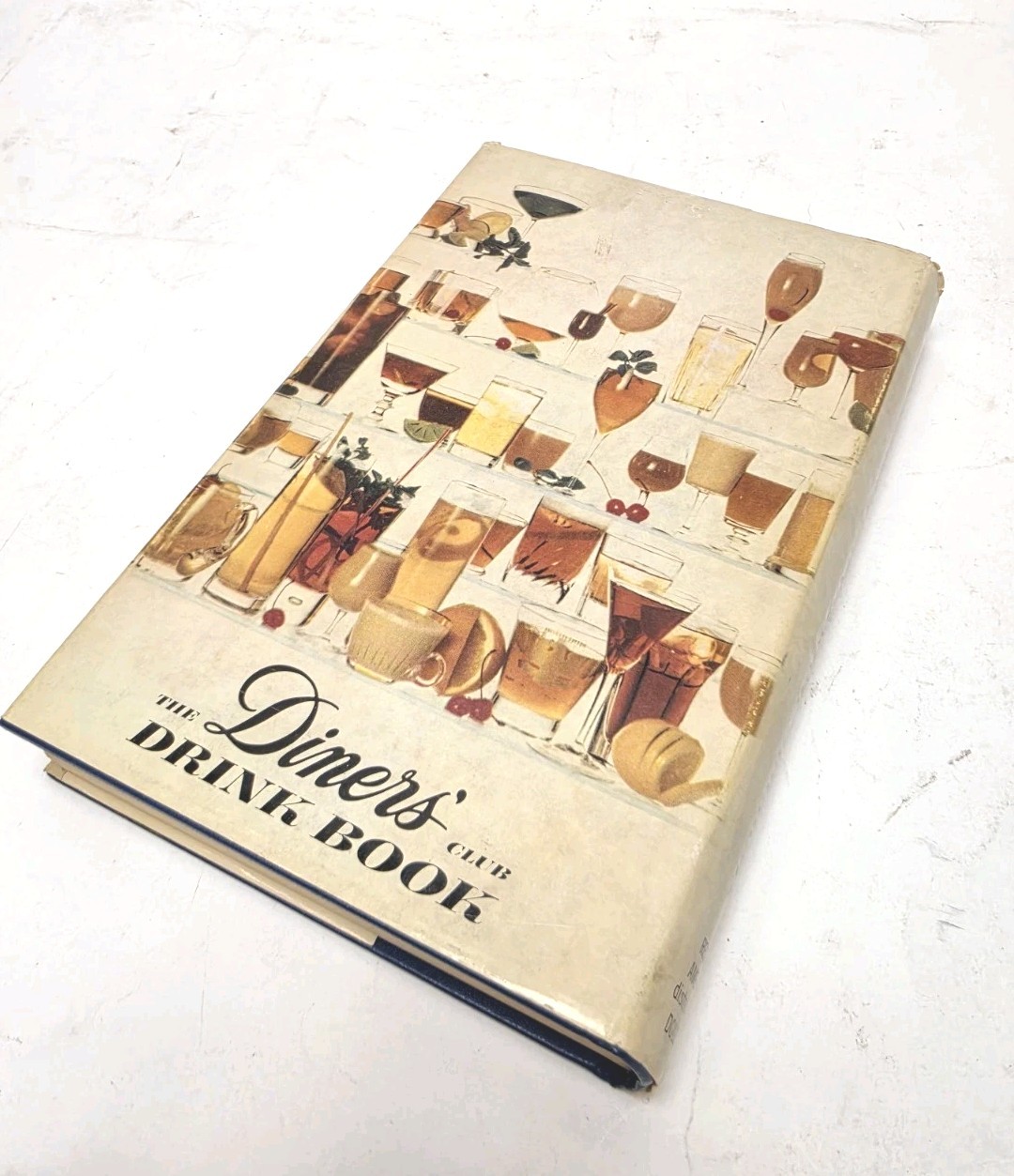 1961 The Diners’ Club Drink Book By Matty Simmons 1st Ed / 2nd Printing – Nice!