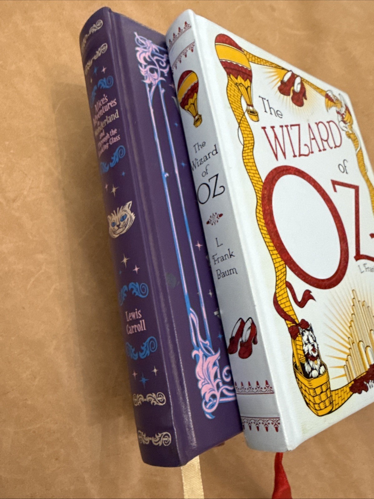 2 Lot Barnes & Noble The Wizard of Oz Frank Baum Alice’s Adventures Wonderland