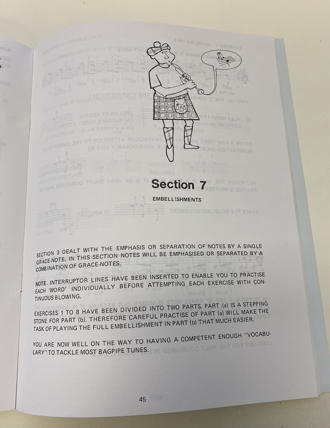 Learn To Play The Bagpipe By R. T. Shepherd 82 Pages