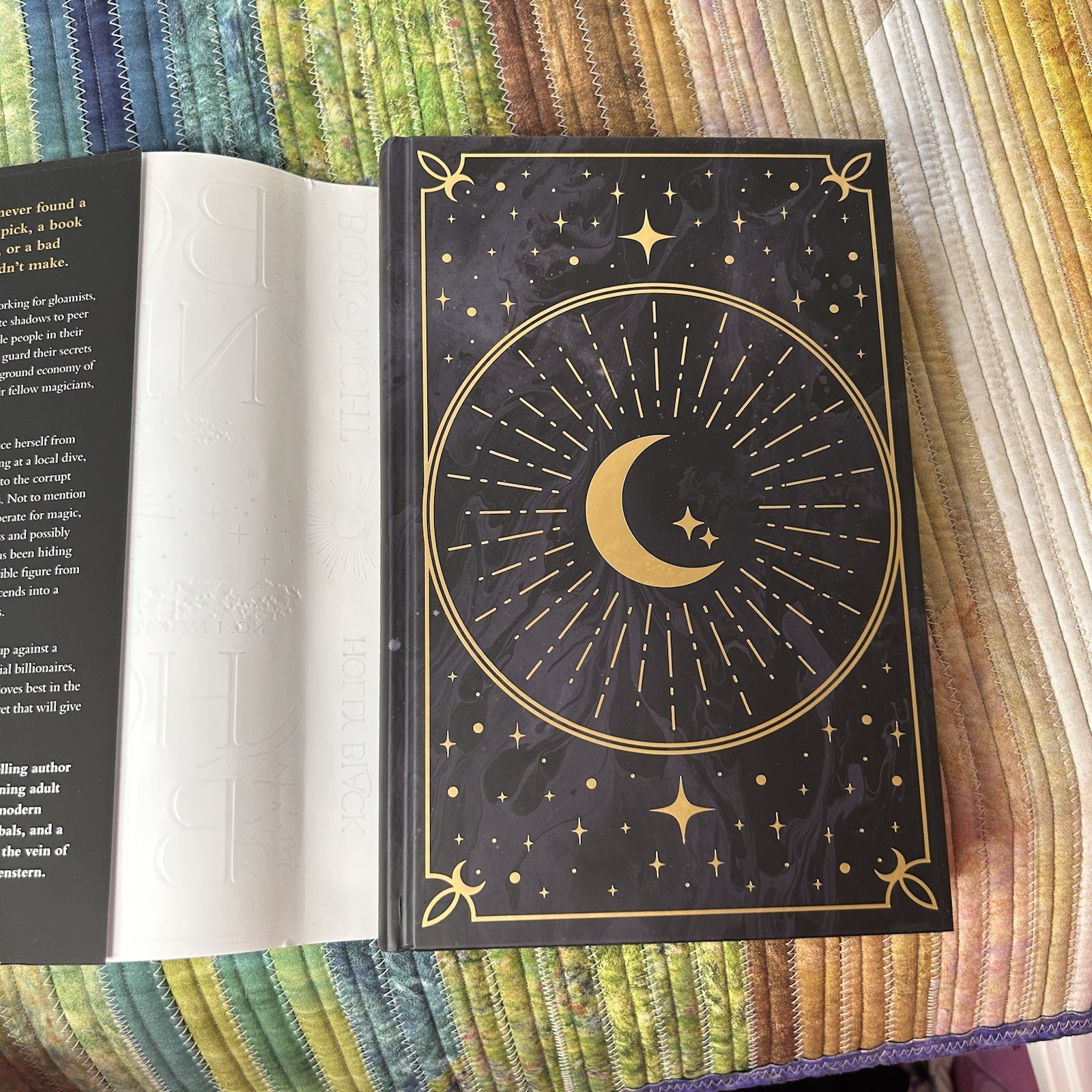 FairyLoot Book of Night Holly Black Exclusive Edition Black Sprayed Edges HC