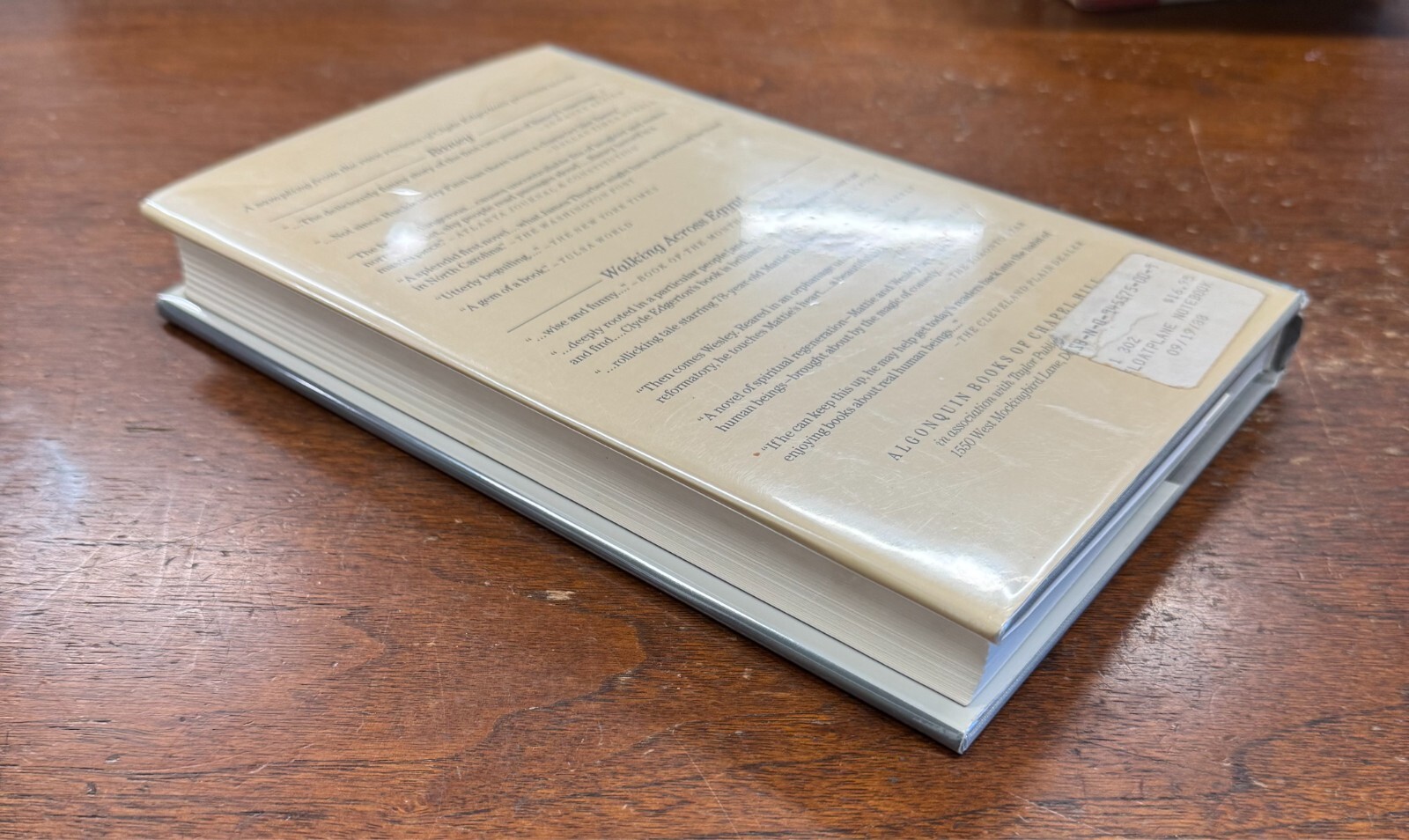 Floatplane Notebooks by Clyde Edgerton (1988, Hardcover) First Edition