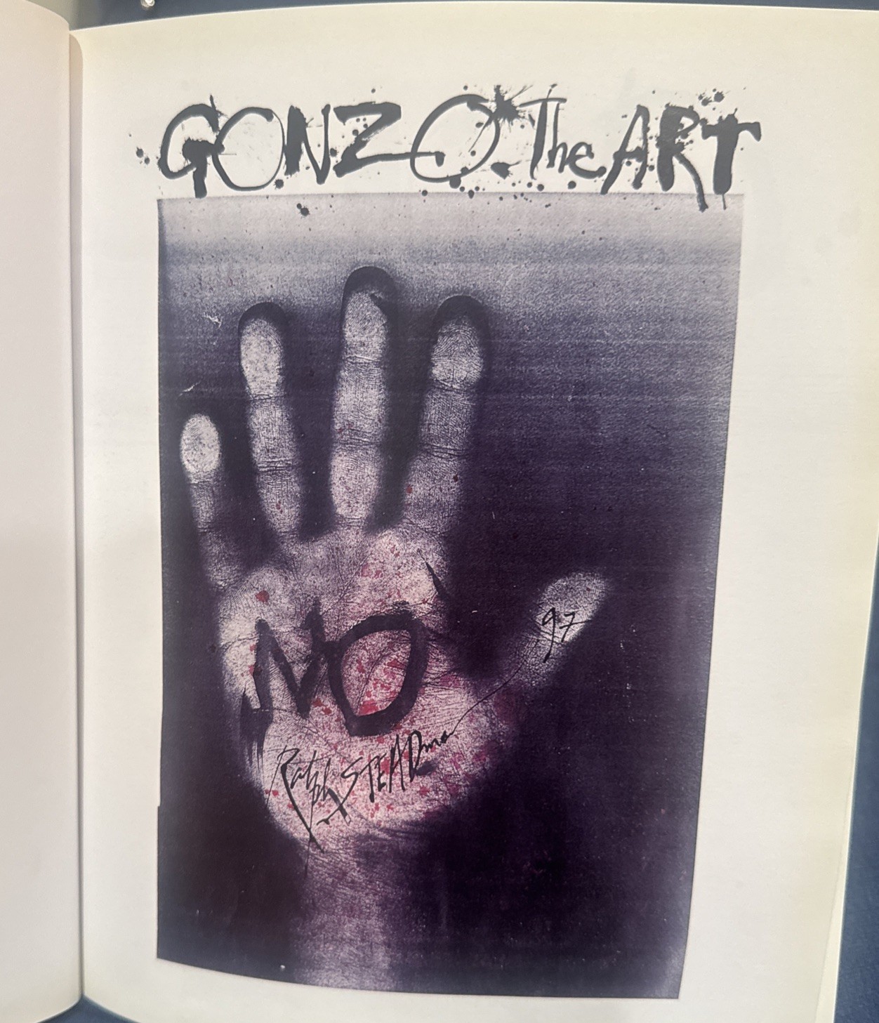 Gonzo : The Art by Ralph Steadman (1998, Hardcover) – Hunter S. Thompson
