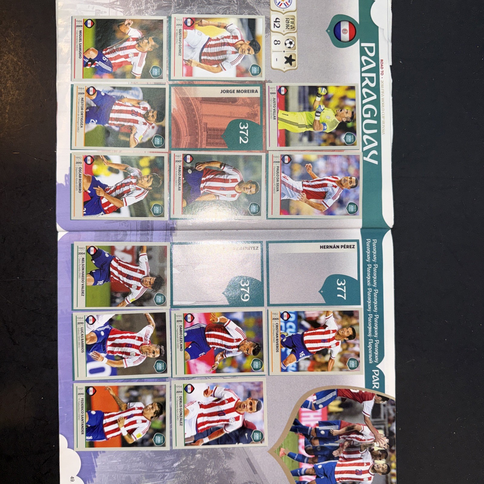 Panini Road to 2018 FIFA World Cup Russia Sticker Album w/ Stickers