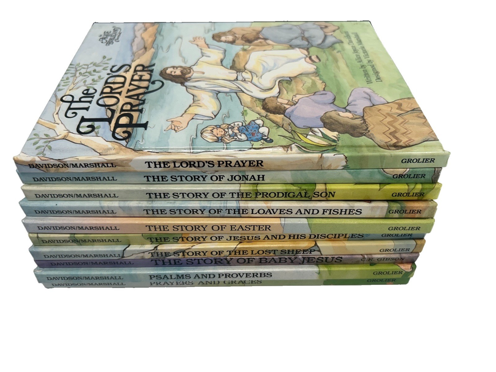 Alice Joyce Davidson Bible Story Books Lot of 10 HC Vintage Children’s Christian