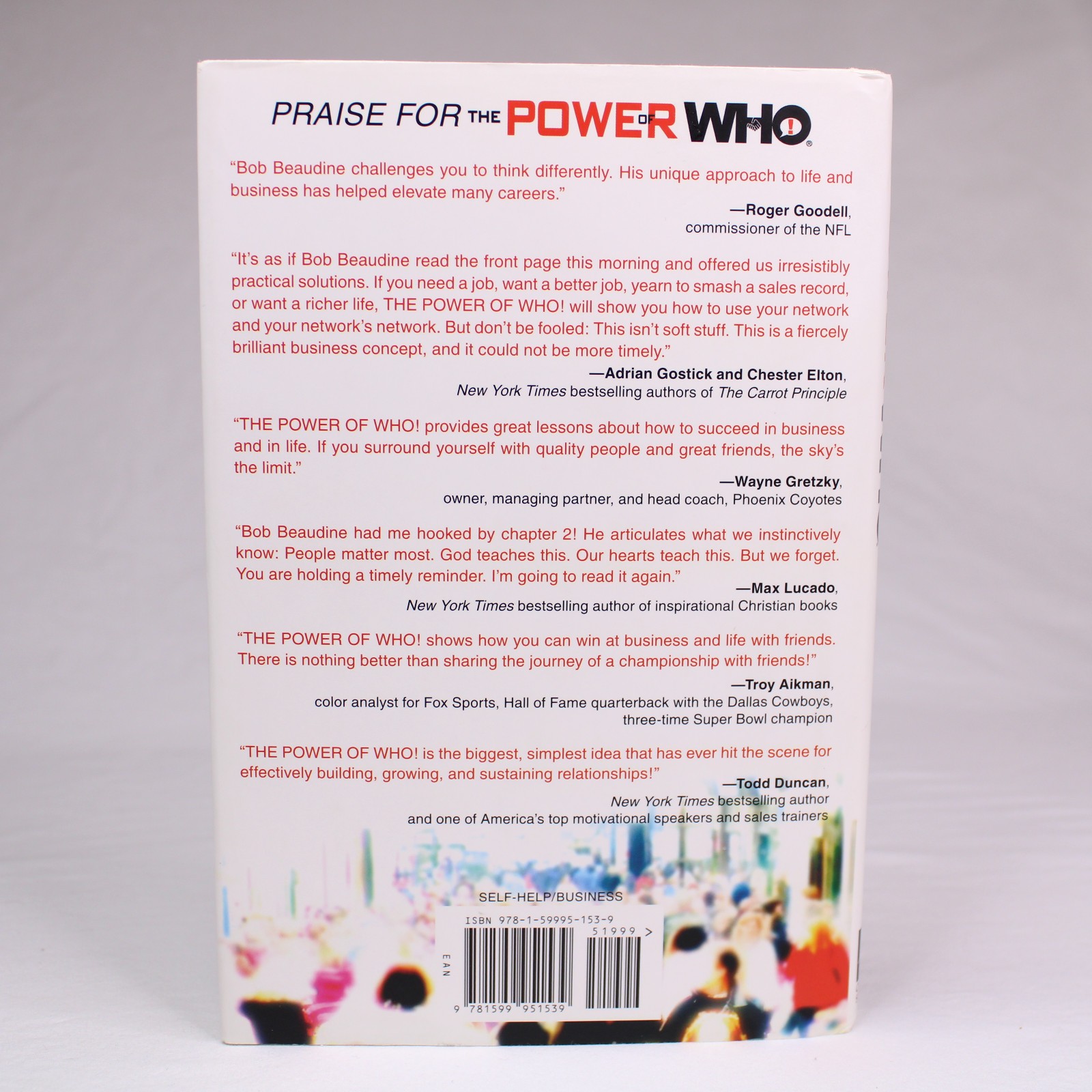 Signed The Power of Who by Bob Beaudine Hardcover Book Dust Jacket 2009