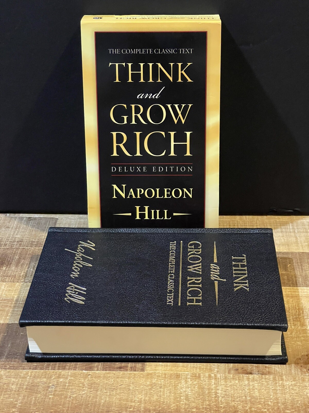 Think And Grow Rich by Napoleon Hill Vegan Leather Bound Deluxe Edition