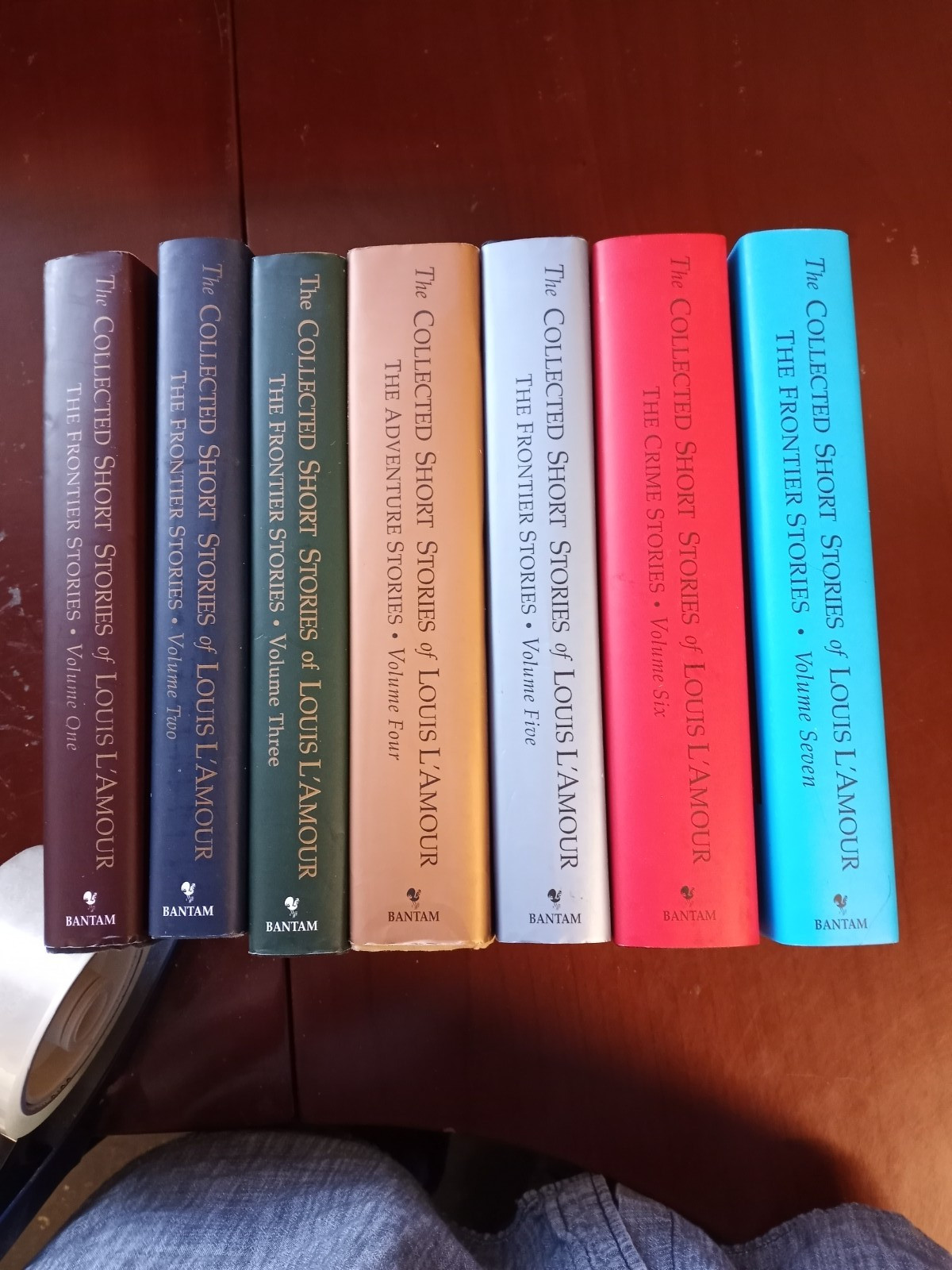 The Collected Short Stories of Louis L’Amour Books 1-7 Hardcover Set