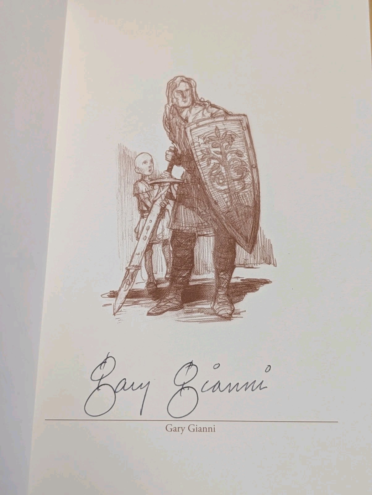 ⚔️George RR Martin A KNIGHT OF THE SEVEN KINGDOMS Signed Numbered Subterranean