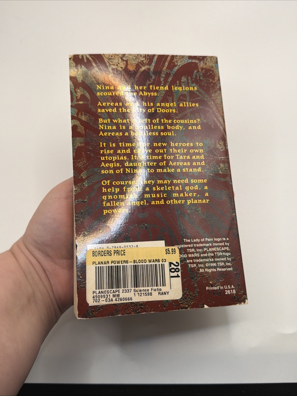 Planescape The Blood Wars Trilogy J. Robert King Set 1st Print 1st Ed Set Of 3
