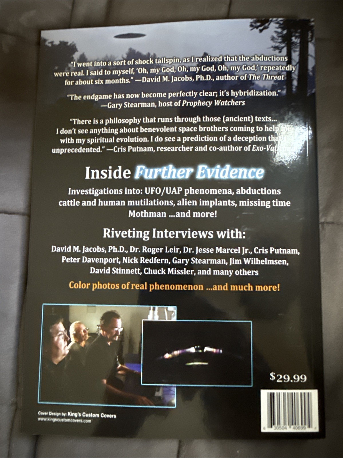 FURTHER EVIDENCE of Close Encounters by L. A. Marzulli, (Paperback 2013) NEW
