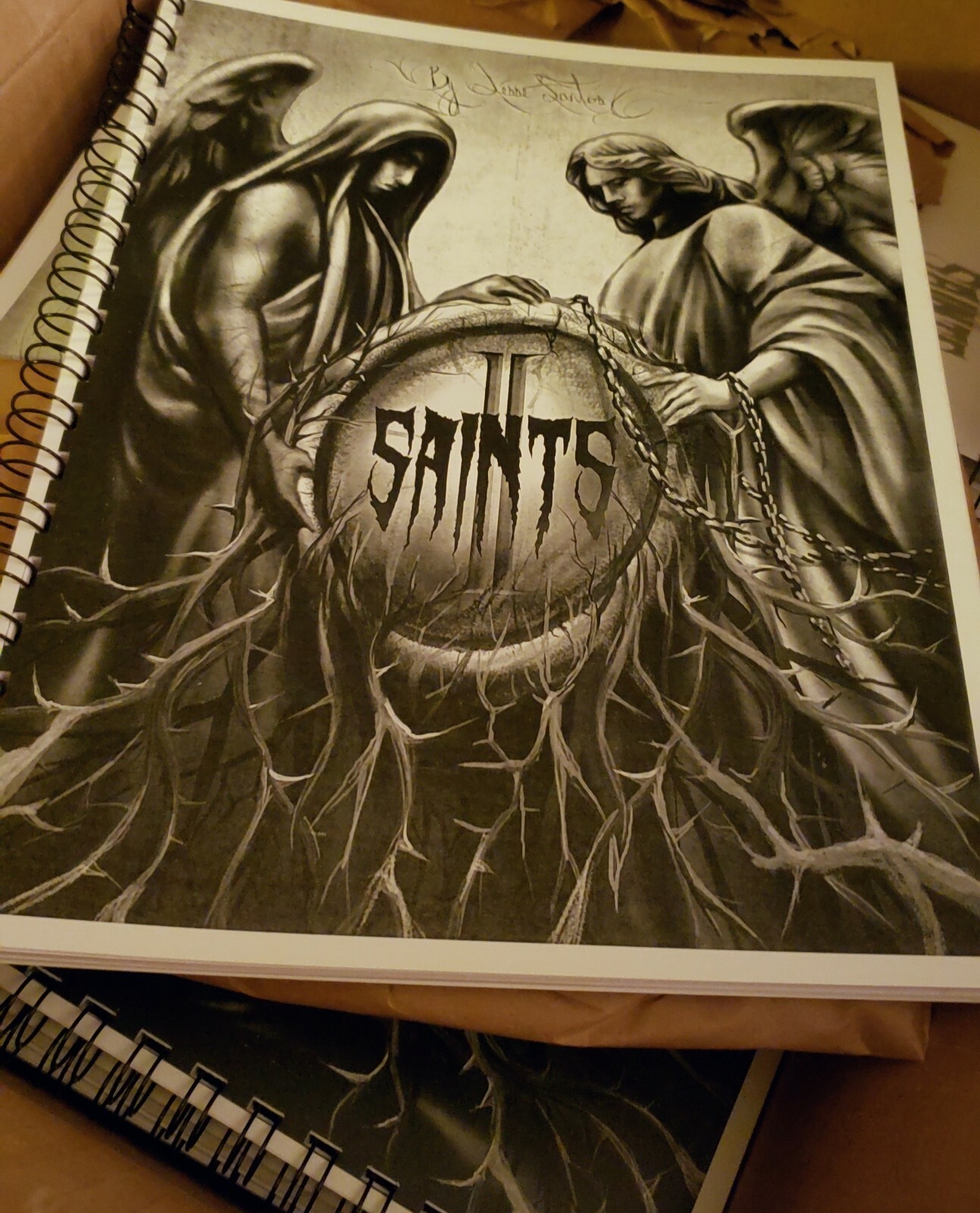 BLACK & GREY TATTOO FLASH BOOK BODY ART SKETCH