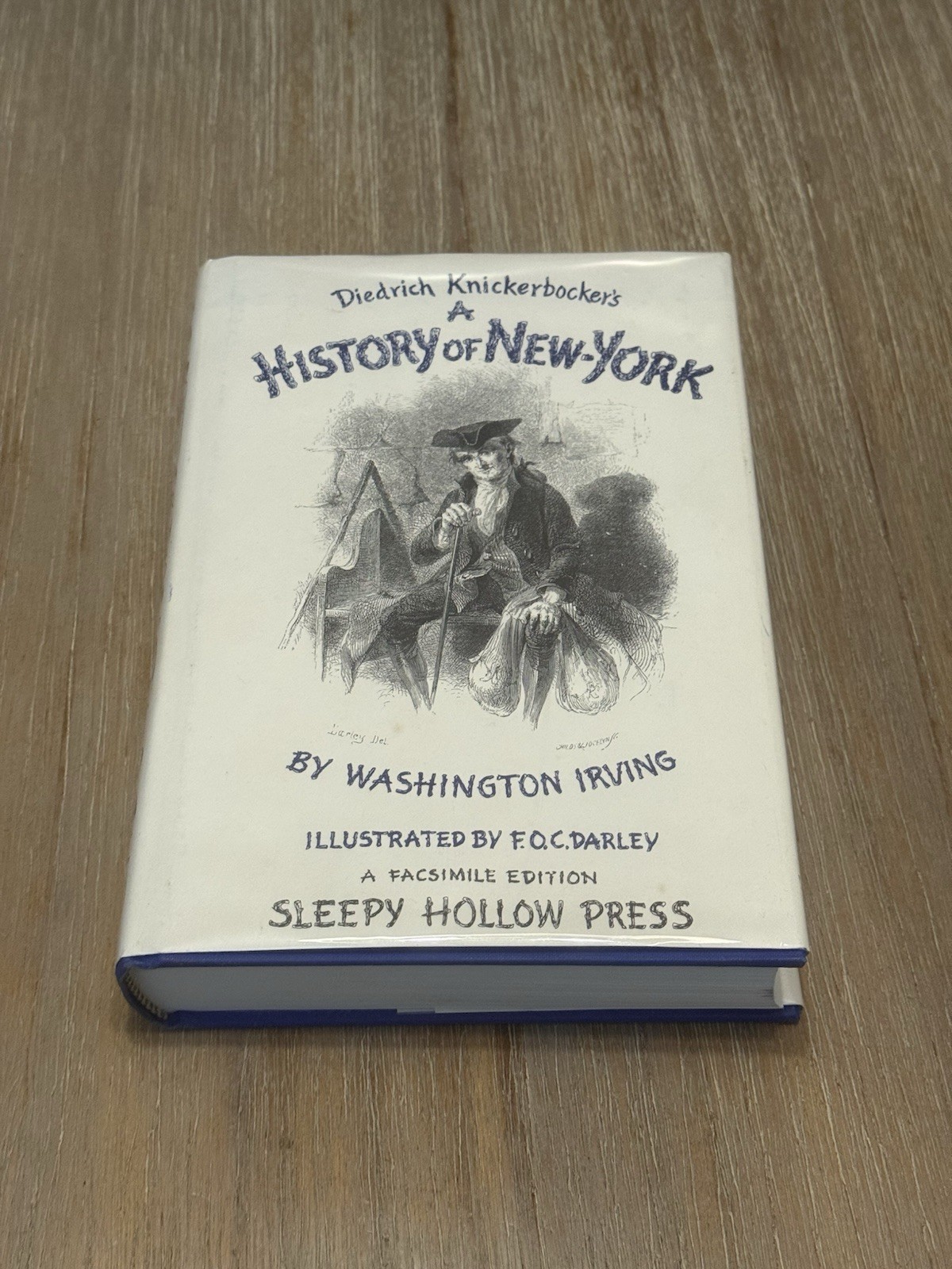KNICKERBOCKER’S HISTORY OF NEW YORK by Washington Irving 1981 Hardcover/DJ